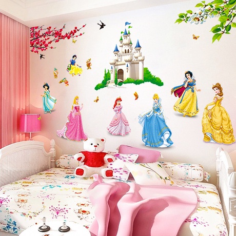 Reliza Wall Sticker Kartun Animation DF5102 Stiker Dinding