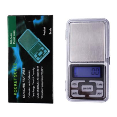 Timbangan Digital Pocket Scale / Timbangan Bubuk Emas Obat MH-Series 200g 0.01g