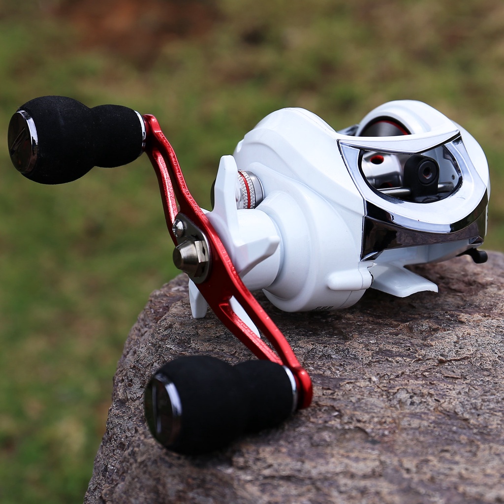 18+1 BB Castiing Fishing Reel dengan gear ratio tinggi 6.3:1 Dan Metal Handle untuk alat pancing air tawar.