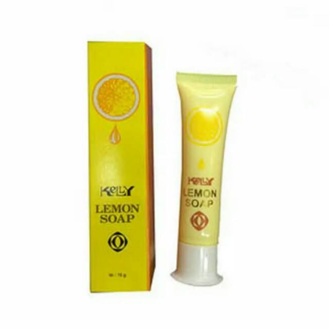 Kelly lemon soap/facial shop/sabun muka/pembersih wajah