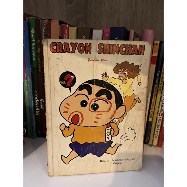 preloved komik sinchan