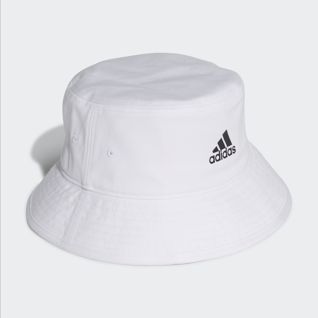 ADIDAS Cotton Bucket Hat White Putih H36811 Topi Original 100%