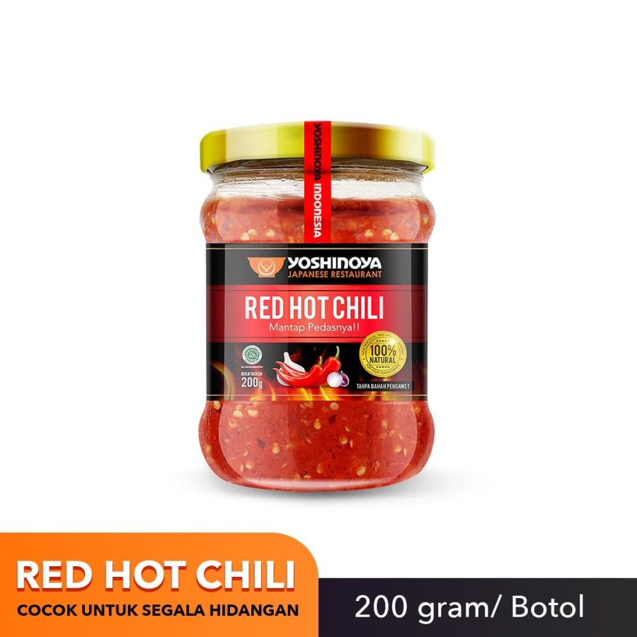 

Saus Sambal Pedas Merah Yoshinoya 200 gram