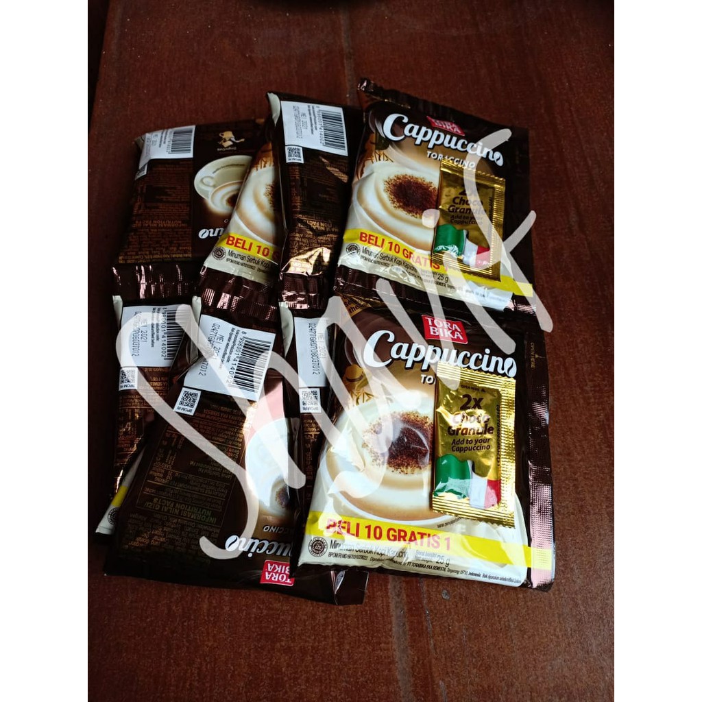 

Kardusan & Eceran Kopi Tora Bika / Torabika Cappucino (10 x 25 gr)