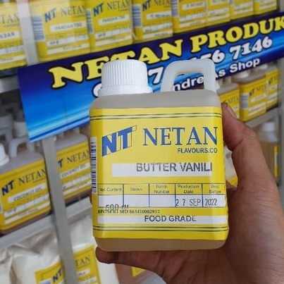 

NETAN BUTTER VANILI OIL 500gram ( VANILI )