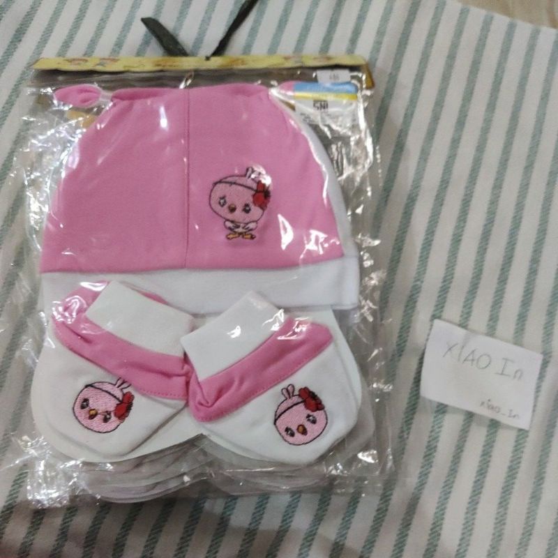 Little Lee Topi kupluk bayi set sepatu