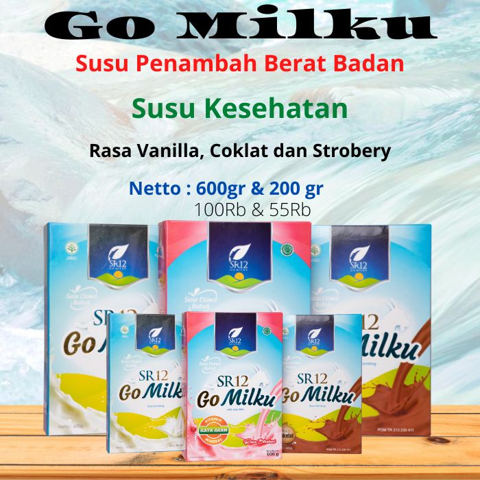 

GOMILKU SR12 SUSU ETAWA / SUSU KAMBING KUALITAS PREMIUM BPOM HALAL PENGGEMUK BADAN