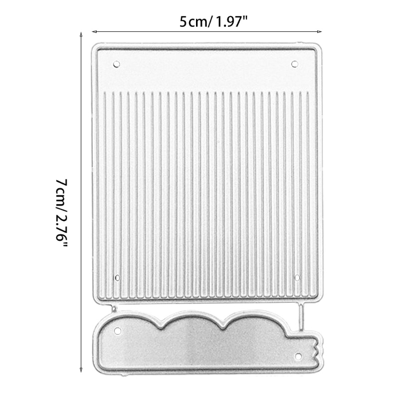 Cetakan Stensil Cutting Dies Motif Estetik Bahan Metal Untuk Scrapbook / Craft DIY