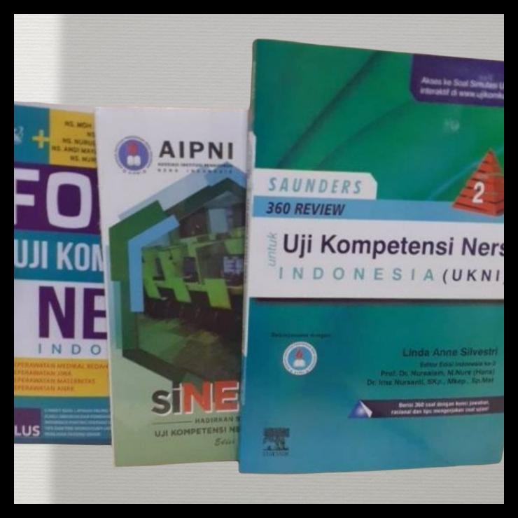 

TERBARUU!! Paket 3 Buku FOKUS Ners, Sinersi, Ukom Ners COD