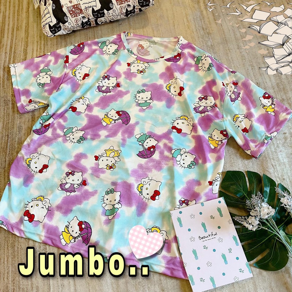 VS GG - AVALEE CUTE BAJU ATASAN ASLI JUMBO FULL PRINT