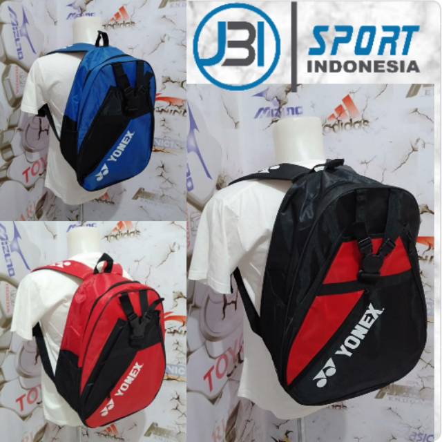 Tas Raket Badminton Ransel tas punggung Bulutangkis Yone