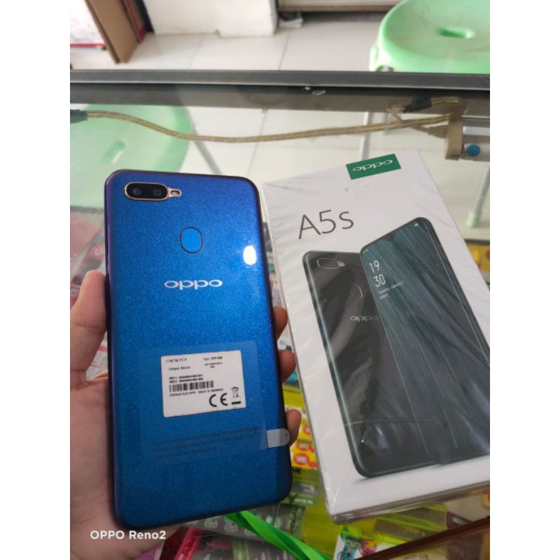 oppo a5s 3/32 seken mulus like new