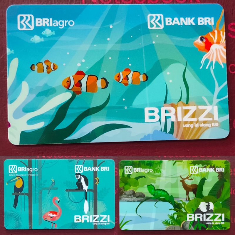 BRIZZI edisi BRIagro - Seri Binatang Hewan ORI /Like eMoney eTOLL Tapcash or Flazz