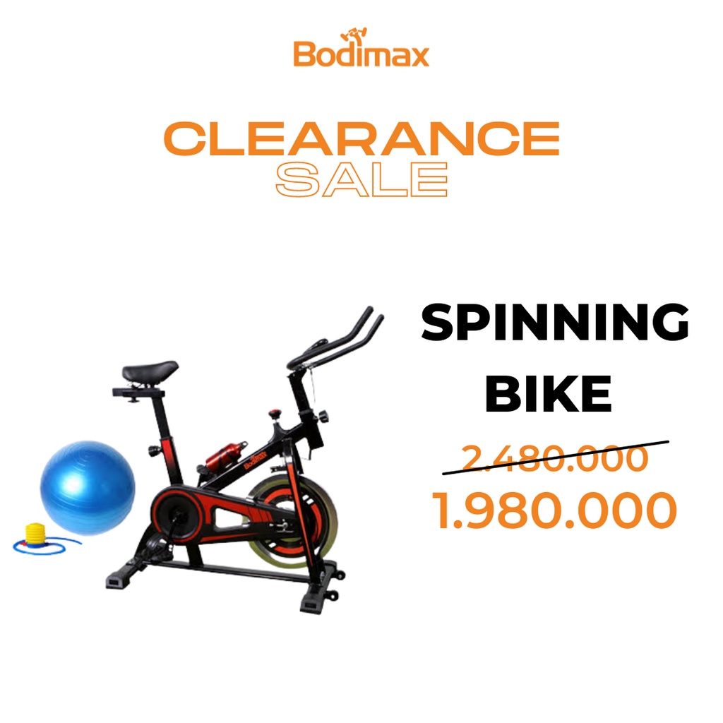 Jual BODIMAX SPINNING BIKE - Sepeda Statis/Alat Olahraga | Shopee Indonesia