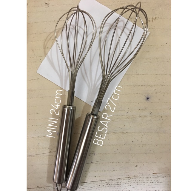 Balloon Whisk Pengocok Pengaduk Stainless Steel