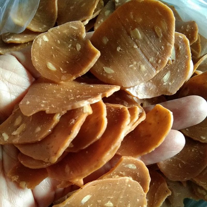 Kerupuk tempe pedas mentah 500 g