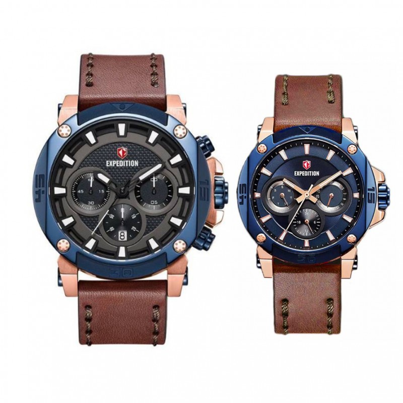 jam expedition 6606 couple - blue rosegold