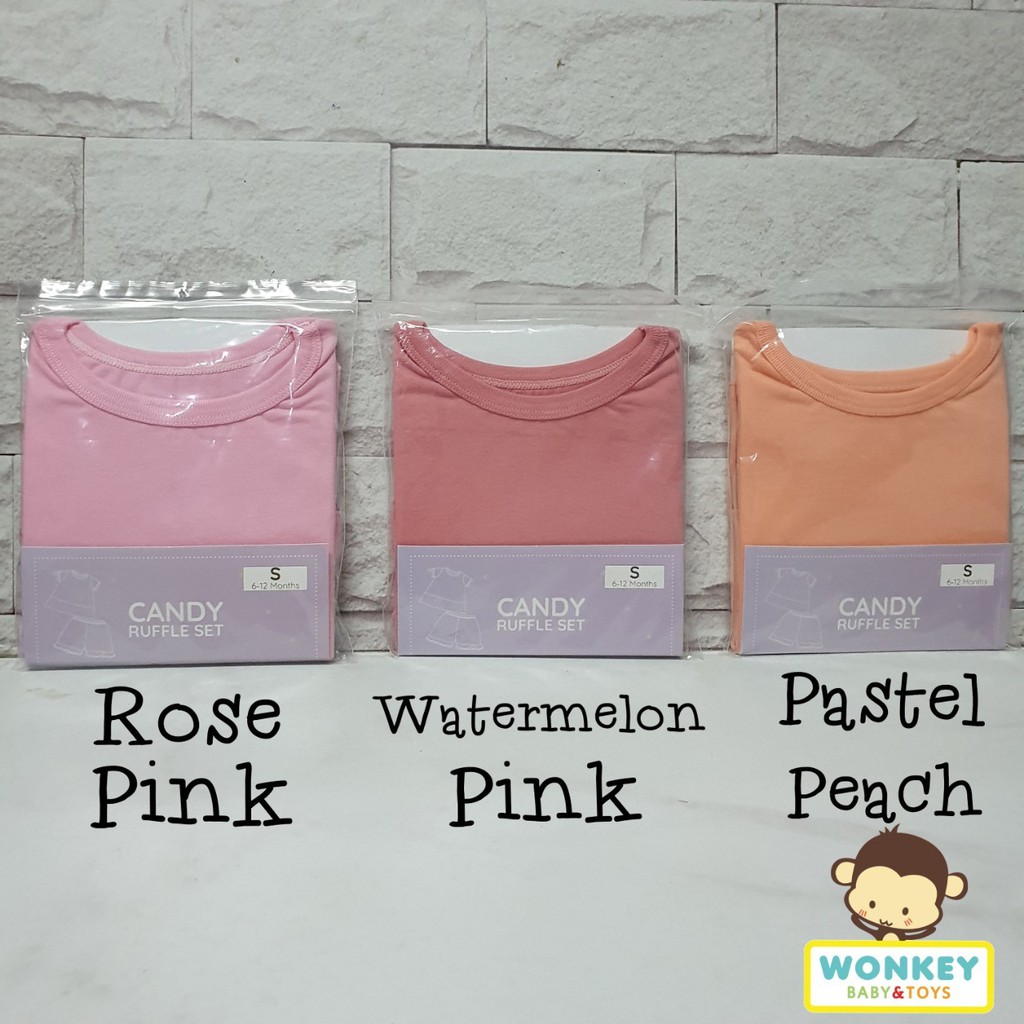 Ardenleon Candy Ruffle Set / Setelan Baju Anak