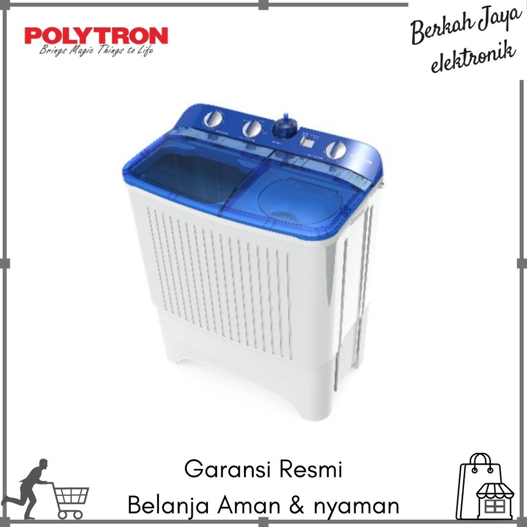 MESIN CUCI POLYTRON 8 KG PWM-8072