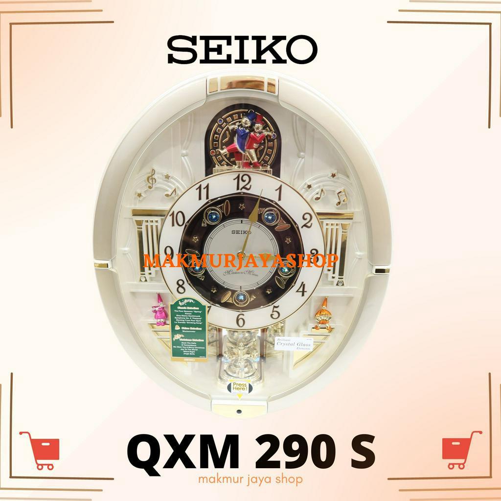 Jam Dinding Seiko QXM290S Melodies in Motion