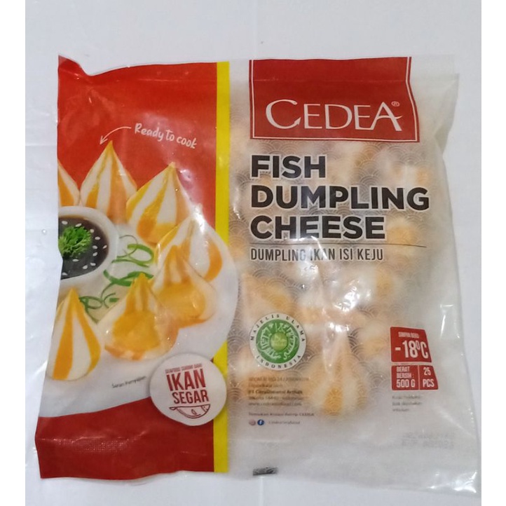 

Cedea fish dumpling cheese 500 gr.