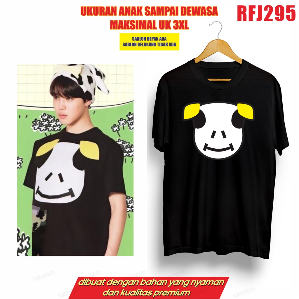 MURAH!!! KAOS SAPI JIMIN RFJ295 UP TO 3XL