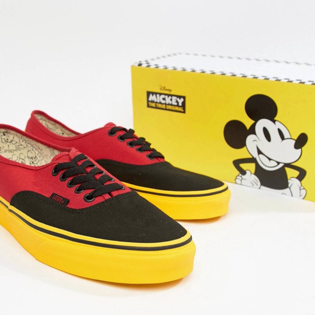 Vans x Disney Mickey Mouse Authentic Size 38