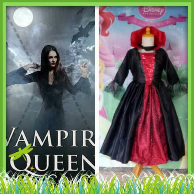Vampire Kostum Halloween Anak Dan Wanita Dewasa