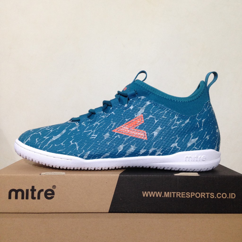 Sale Sepatu Futsal Mitre Command IN Dark Lead Peach T01040010 Original BNIB