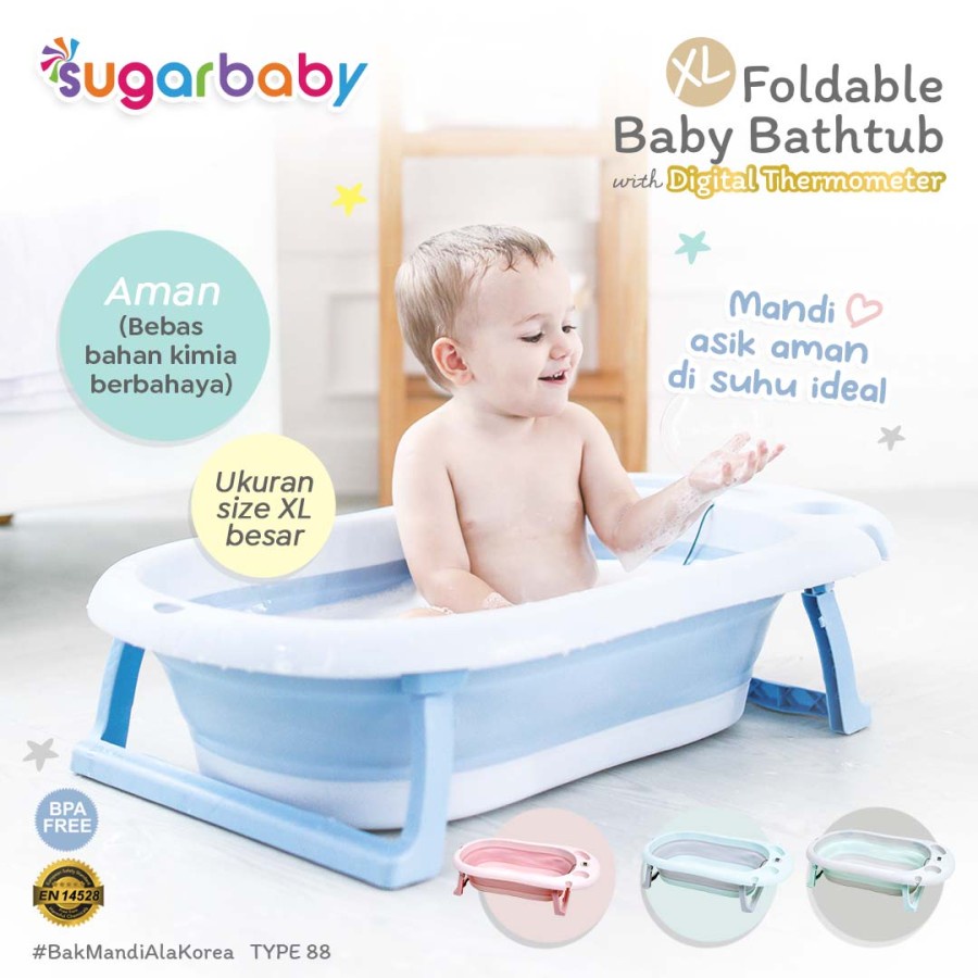 SUGAR BABY FOLDABLE BABY BATHTUB [ XL ]