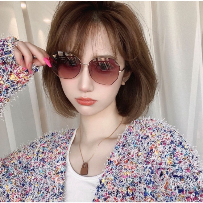 Gratis Ongkir -  F5085 Kacamata Fashion Wanita / Woman Sunglasses Style Korea / Kacamata Matahari