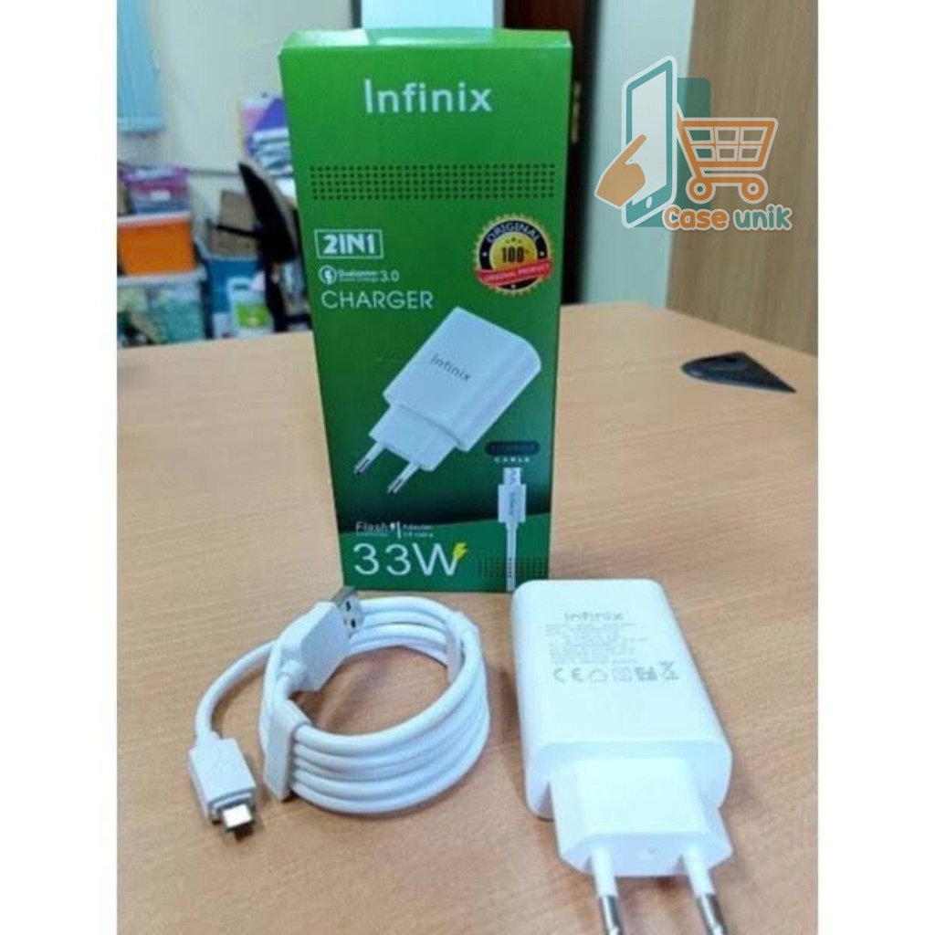 CHARGER CASHAN INFINIX FAST CHARGING 3A 33W ORIGINAL TIPE C USB CS4605