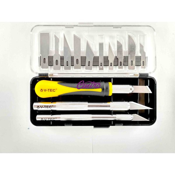 

Murah V TEC 310 Set - Craft Knife - Cutter Pen - Pisau Ukir - Art Eksklusif