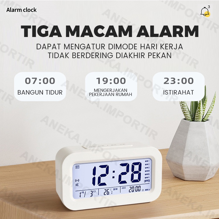 ❤️TERMURAH!!! ❤️Jam Meja Aesthetic✌️Jam Digital Meja LED✌️ Jam Beker Aesthetic Alarm✌️Jam Weker Digital✌️Jam Duduk Meja dan Mobil