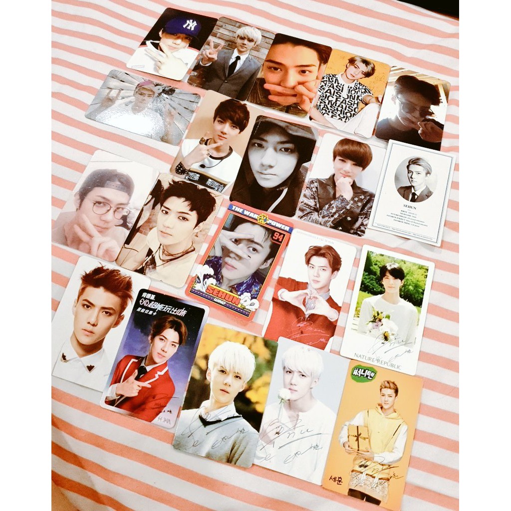EXO Sehun PC Koleksi pribadi MAMA, MID, GROWL, EXODUS and more