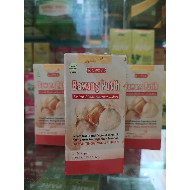 Bawang Putih Tazakka | Kapsul Bawang Putih | Obat Kolesterol | Ekstrak Bawang Putih | Menurunkan Ten