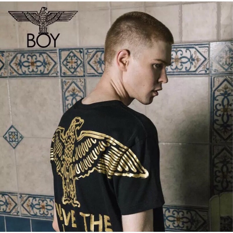 BOY42 KAOS BOY LONDON WINGS PRIA WANITA ASIA EROPA KOREA