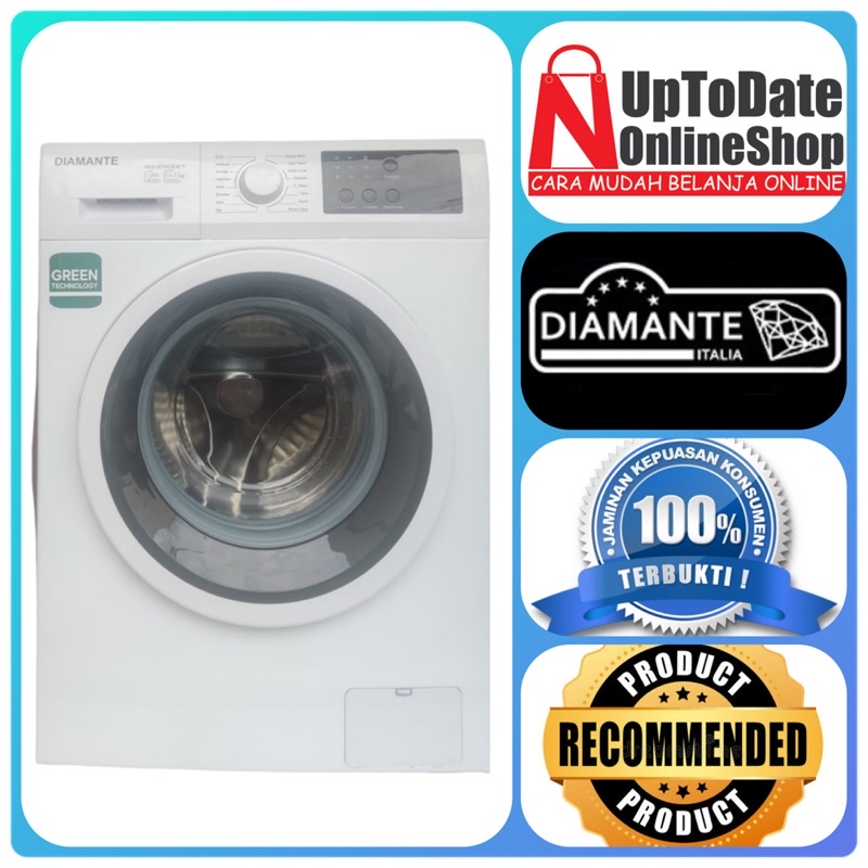 Mesin Cuci Front Loading 10.5KG Diamante Kripton 10512 Super Low