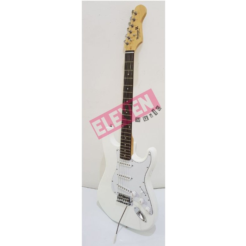 gitar listrik stinger stratocaster sst 10 sst10-Putih
