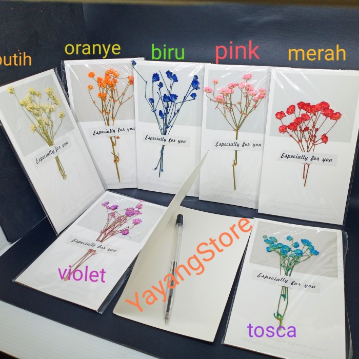 

GREETING CARD / THANKS CARD / KARTU UCAPAN SELAMAT RUSTIC HADIAH KADO BERKUALITAS