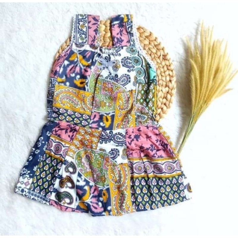 ( Diobras ) Daster Yukensi Anak/baju Tidur Anak/baju Santai Anak/baju Harian Anak/batik Anak