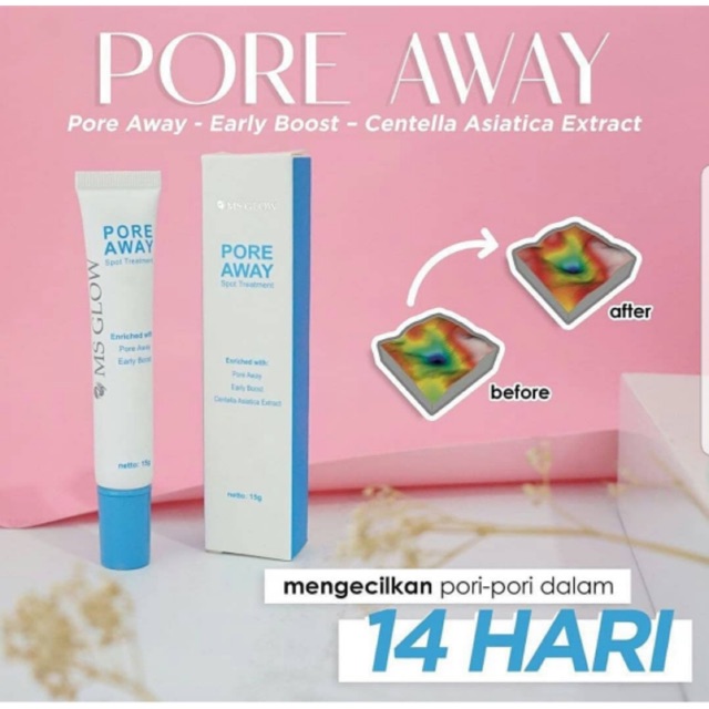 PORE AWAY MS GLOW / PENGECIL PORI-PORI Exp 02.24