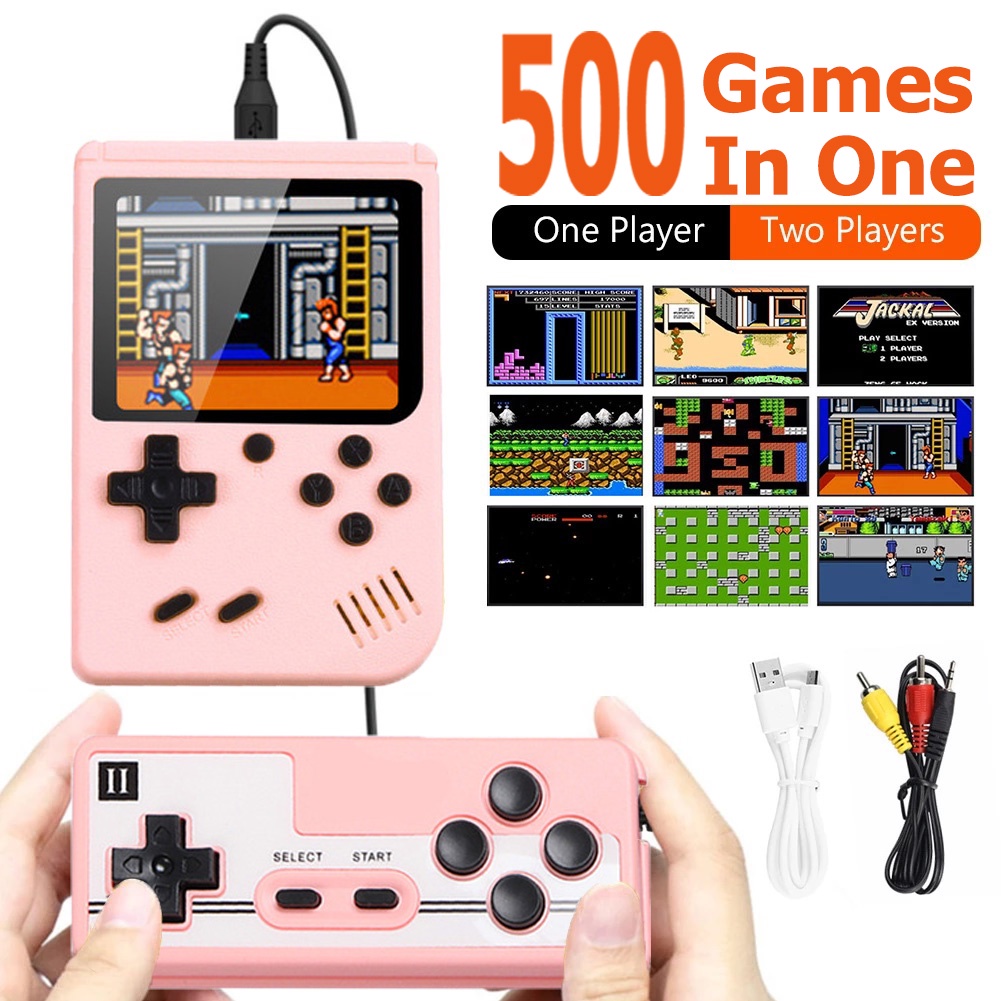 Gameboy Retro Game Player Console  Built-in Classic 400 Games Mini Portable SUP 1 Player/2 Player