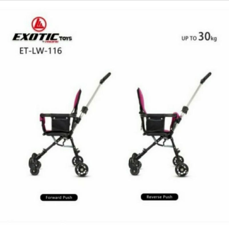 stroller travel exotic lw116 cabin size