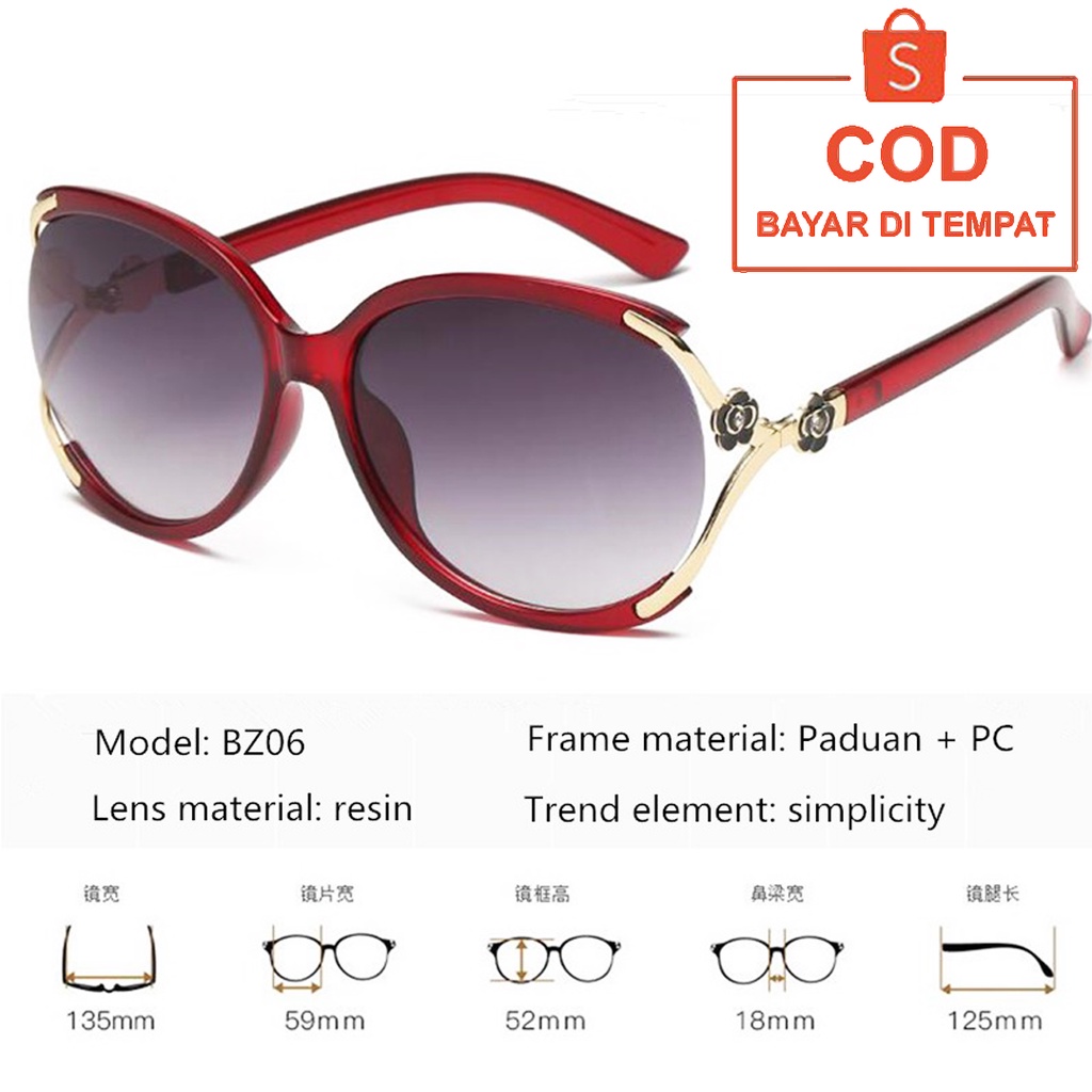 ✅COD KACAMATA HITAM SUNGLASSES AKSESORIS FASHION KOREAN STYLE PHOTOCROMIC ANTI RADIASI GAYA WANITA PEREMPUAN CEWEK KOREA ORIGINAL