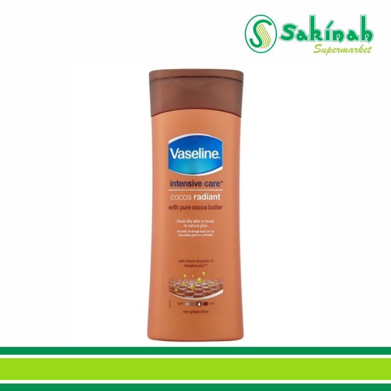 Vaseline Lotion Intensive Care Cocoa Radiant 200Ml