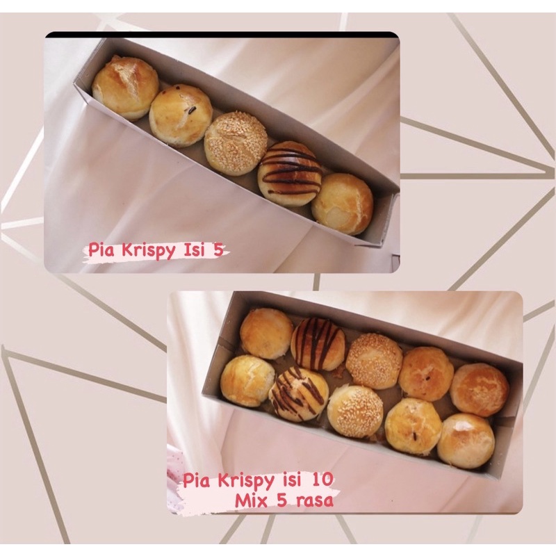 

Pia Krispy Mix 5 rasa isi 10