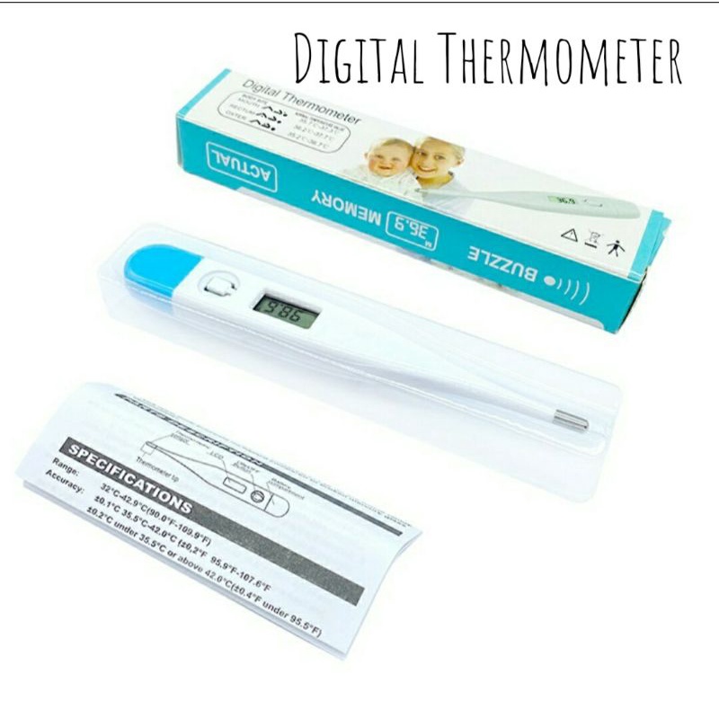 Thermometer Digital - Alat Pengukur Suhu Badan Tubuh Baby &amp; Anak Dewasa