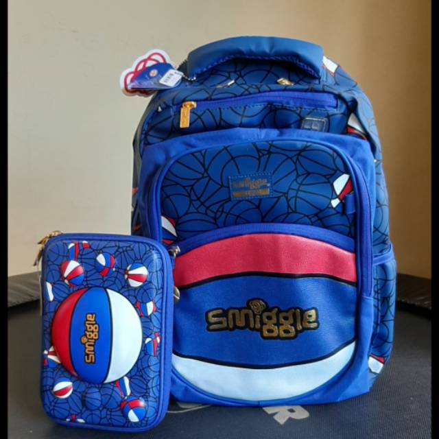 

Smiggle backpack basket set tempat pensil