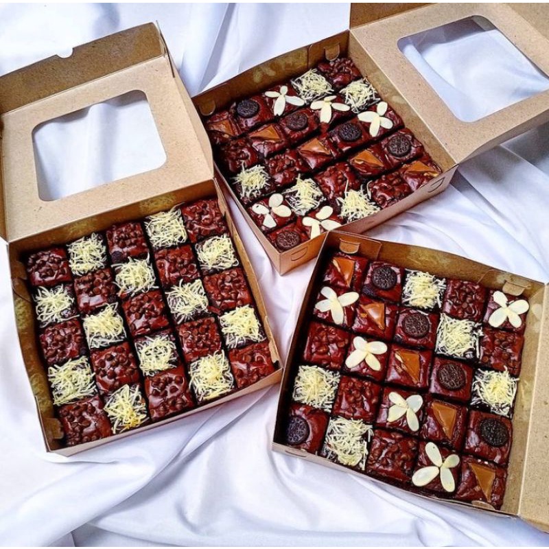 

Kode ( G ) Nota KHUSUS RESELLER Fudgy BROWNIES | Brownies sekat